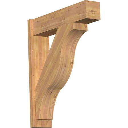 Ekena Millwork Funston Block Smooth Outlooker, Western Red Cedar, 7 1/2"W x 30"D x 36"H OUT08X30X36FST05SWR